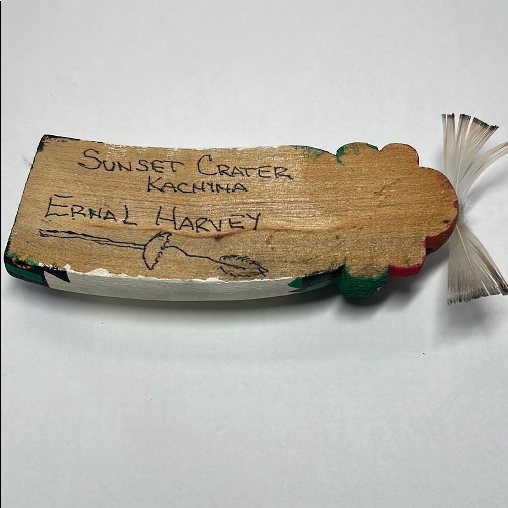 Handcrafted Hopi Kachina-Sunset Crater. - Picture 4 of 5